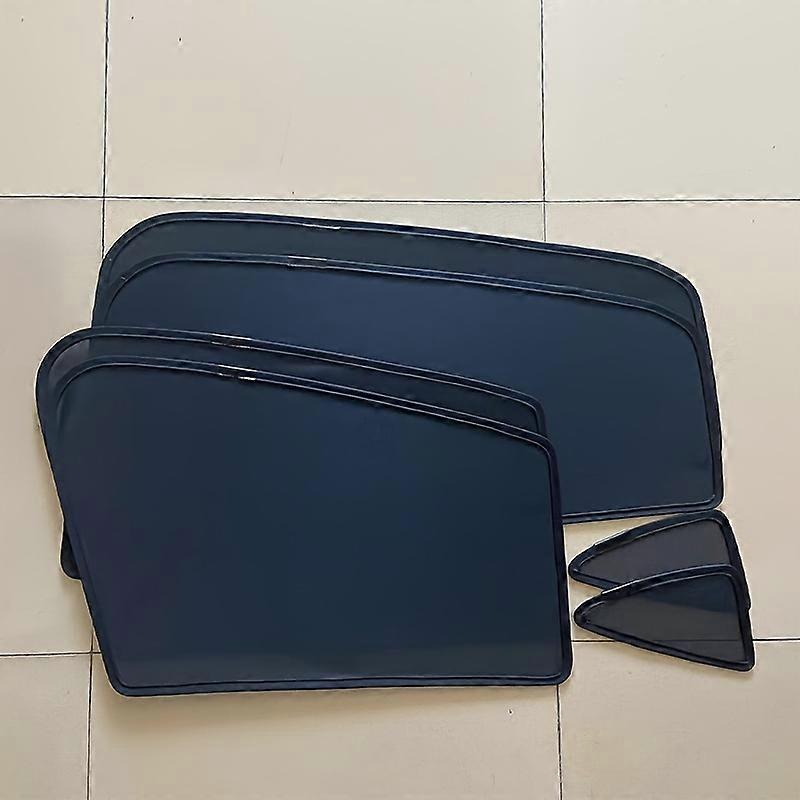 Model X Side Door Sun Visor: Anti-Sunshine Baffle for Front And Back Doors - Car Window Net - Side Window 6