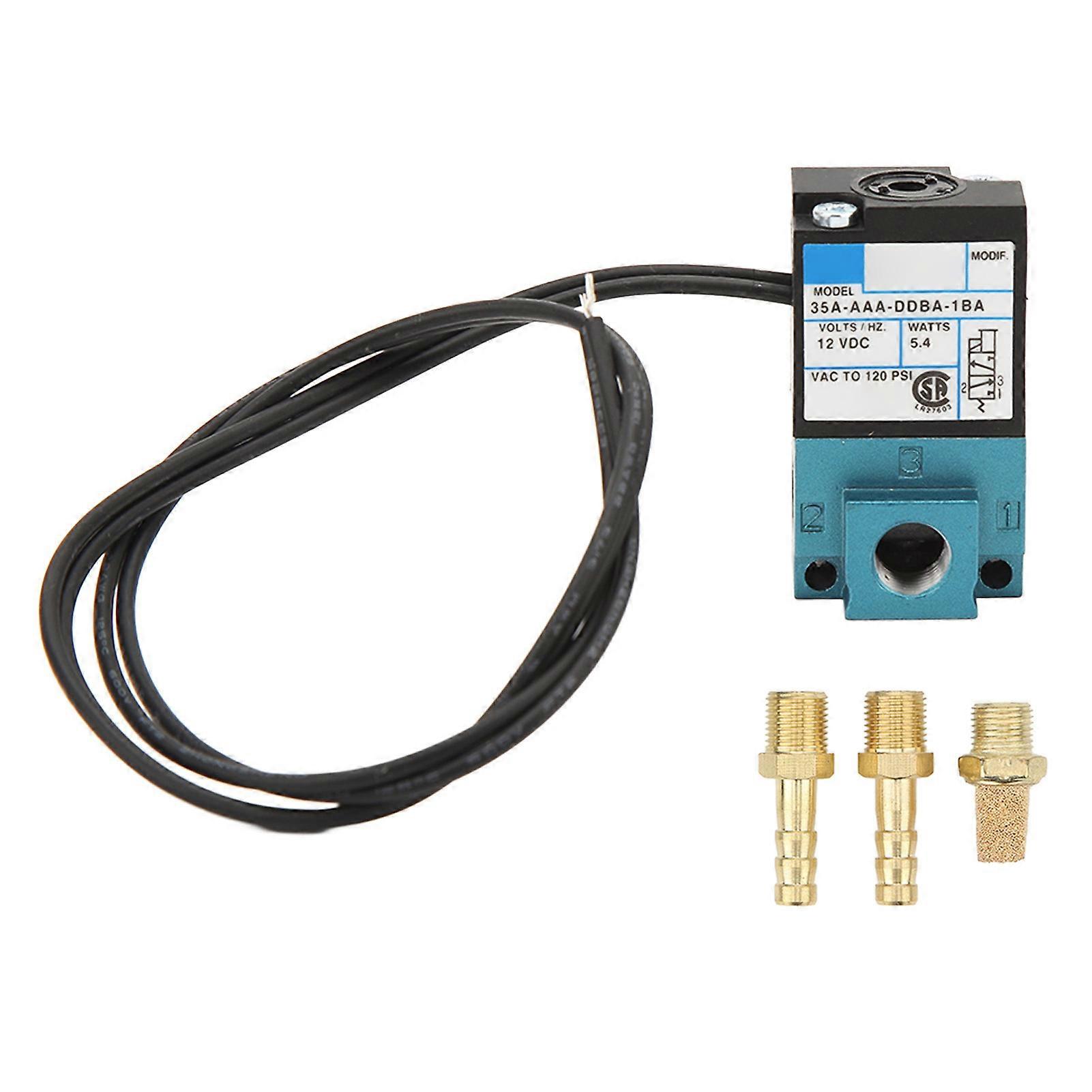 Elektronisches Boost-Control-Magnetventil 3-Port-DC 12V 5,4W stabiler PWM-Antrieb 35A AAA DDBA 1BA