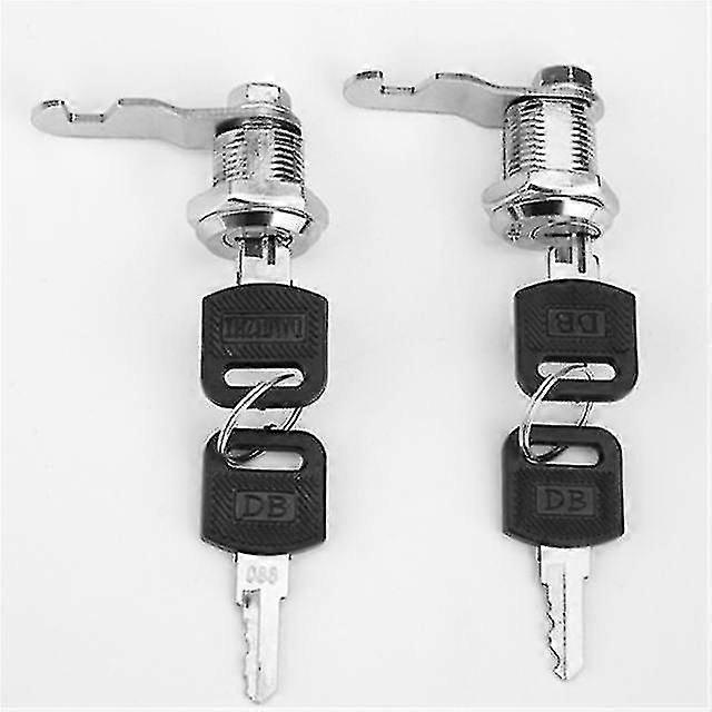 2pcs Cabinet Lock Key Box Cam Lock For Boat Bus Door Wardrobe Toolbox Hand Screw Hardware And Tools Locks