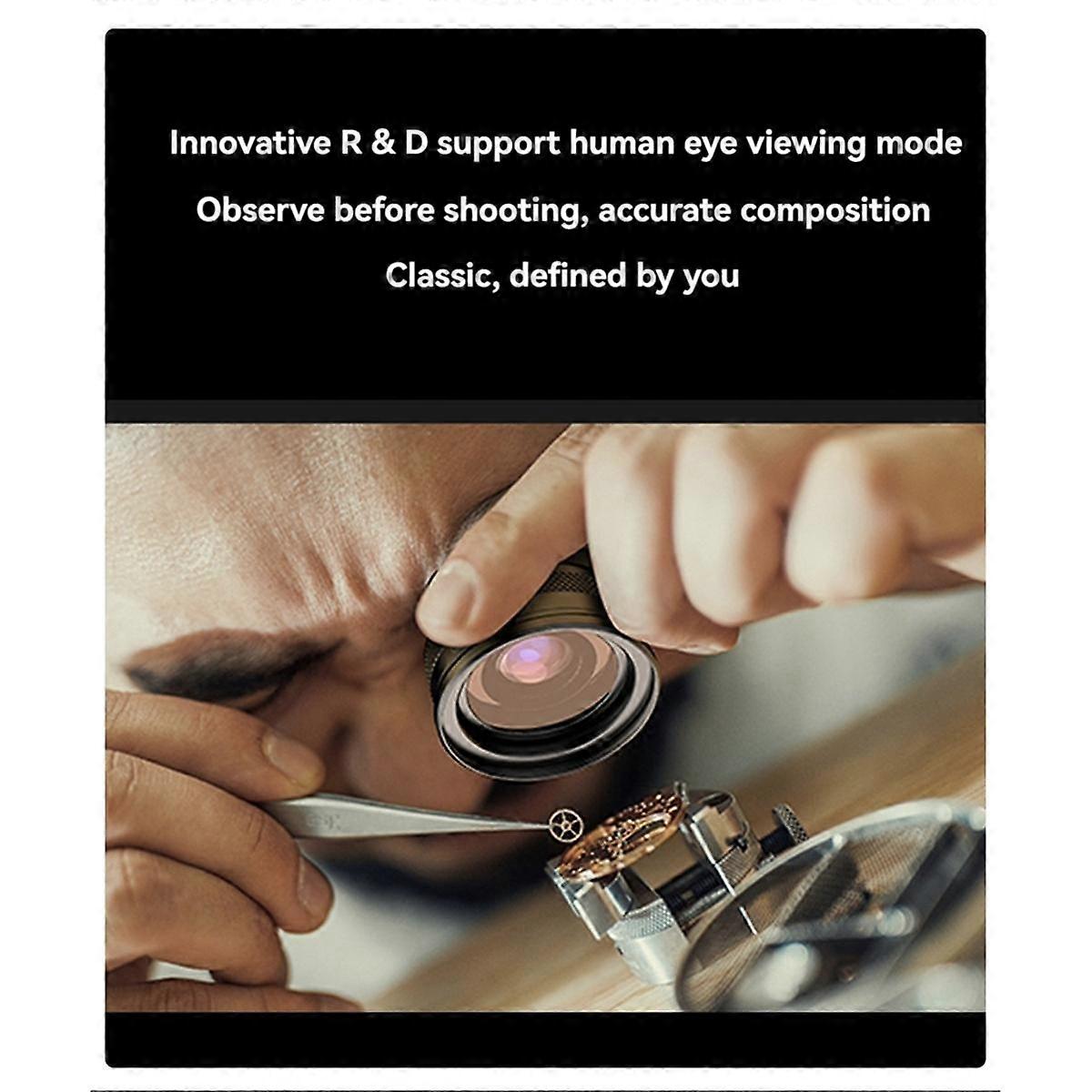 Zoom Macro Lens 100mm for Phone Pro Lens Kit with Stretch Clamp for Android Smartphone