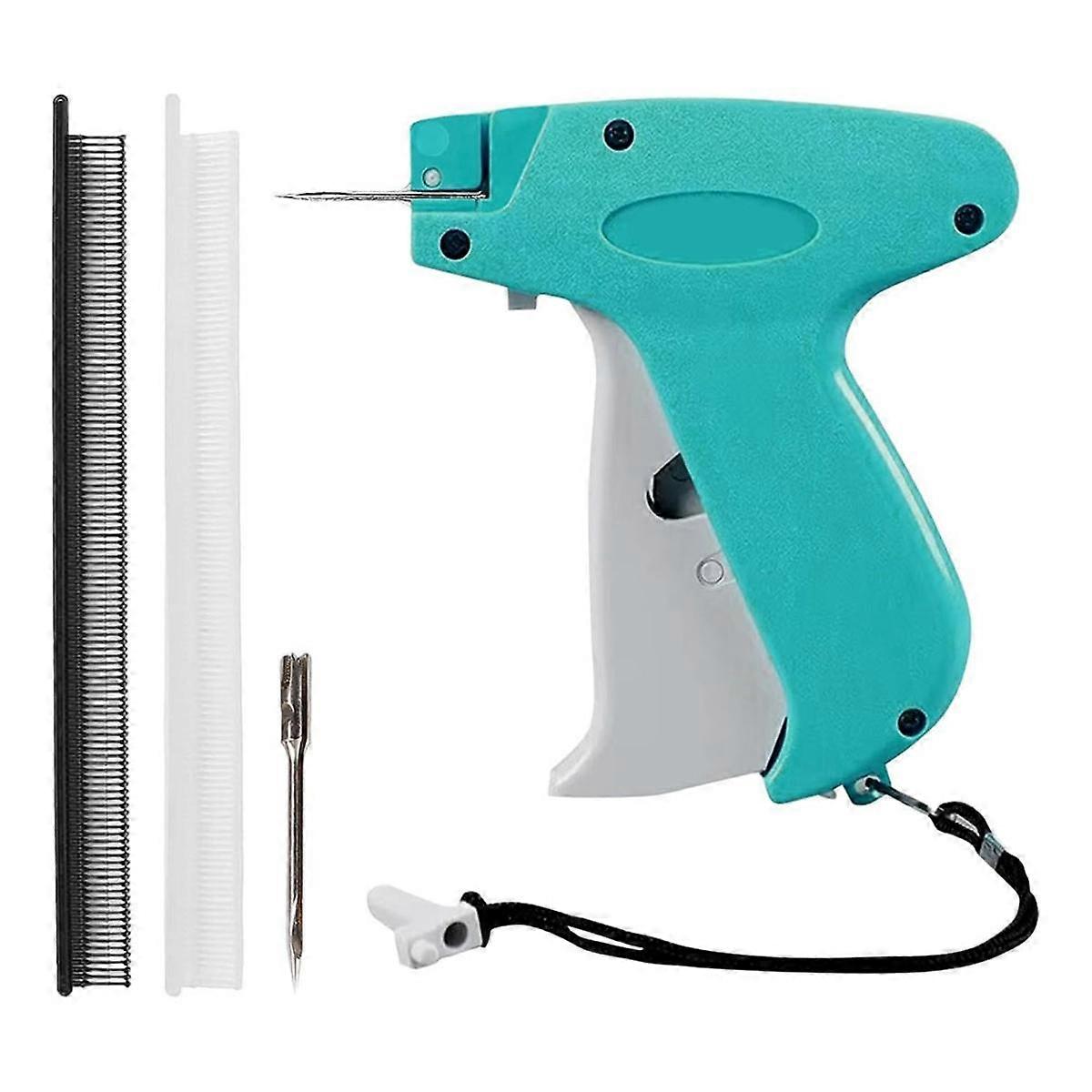 Tag GunSet for Garment Sewing Quilting Hemming Tape 2 Needles 1200 Black and 1200 White Mini Fasten