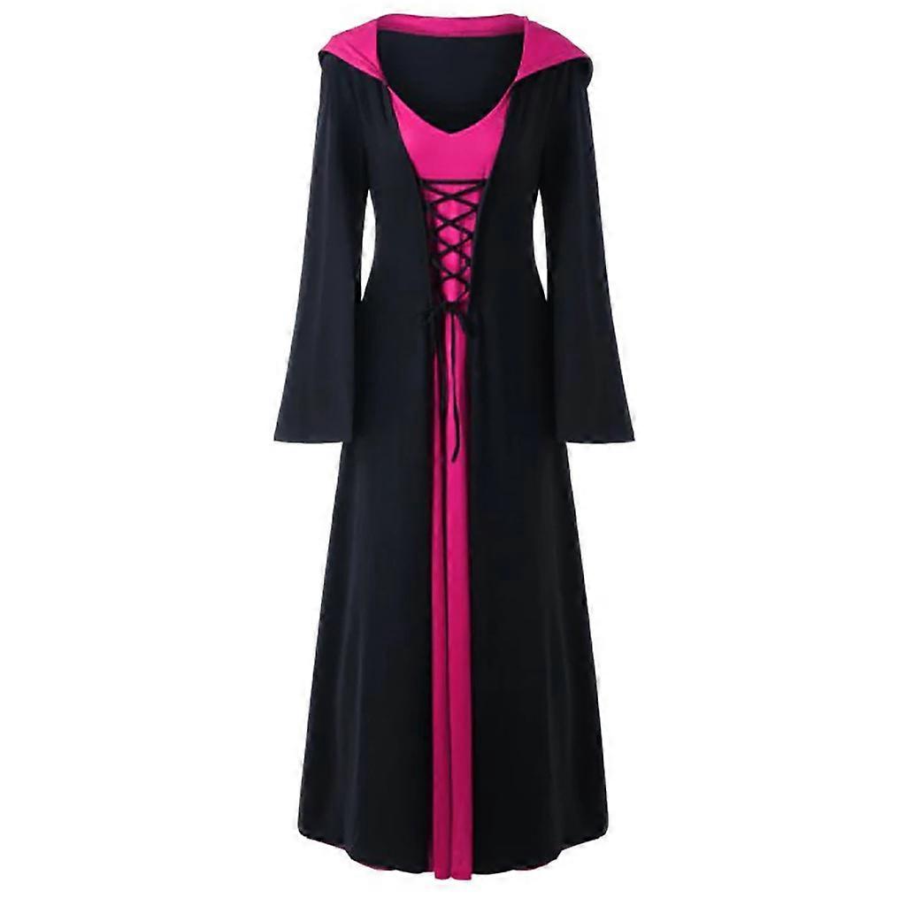 Γυναικείο φόρεμα με διπλό στήθος oversized στρίφωμα-08