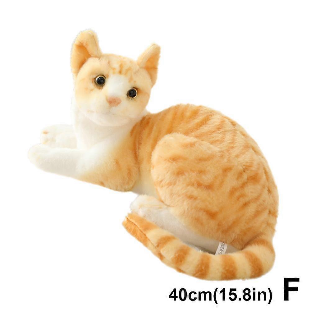 نابض بالحياة محشوة سيامي القط القطيفة لعبة محاكاة لطيف القط الأليفة لعبة هدية عيد ميلاد