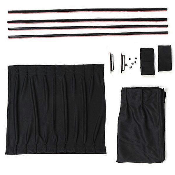 Simple Car Cotton Curtains Window Sunshade Sun Protection 2x 50*47cm