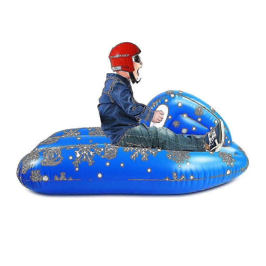 Opblaasbaar sneeuwbuis groot sneeuwboot speelgoed