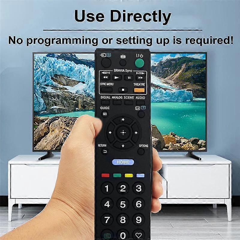 VINABTY RM-ED016 Mando a Distancia Compatible con Sony BRAVIA TV KDL40V4220 KDL40V4230 KDL46V4000 KDL46V4210 KDL52V4000 KDL52V4210 KDL32E5520 KDL32V5500 KDL32V5600 KDL32E500 KLV-KL