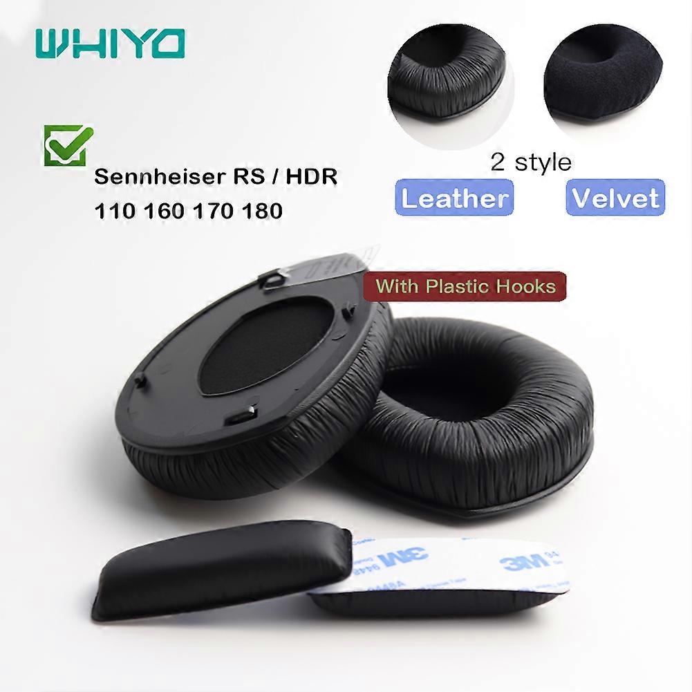 Whiyo Replacement EarPads With Plastic Hooks for Sennheiser RS110