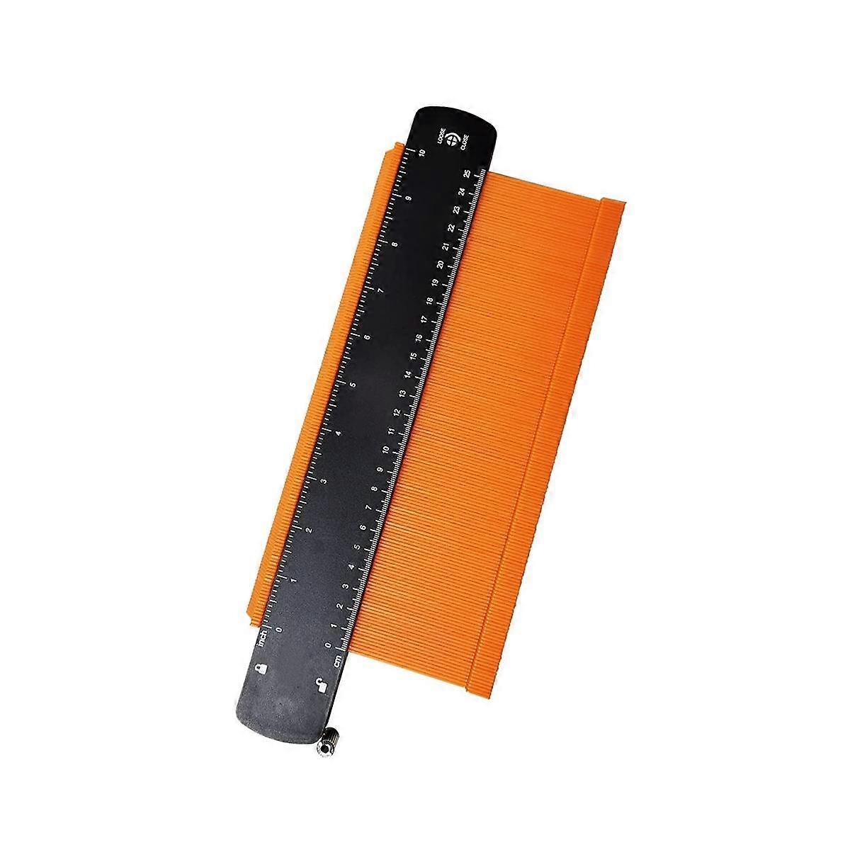 10 Inch Super Gauge Shape and Outline Tool, Contour Gauge Profile Tool with Lock, Measuring Tools S