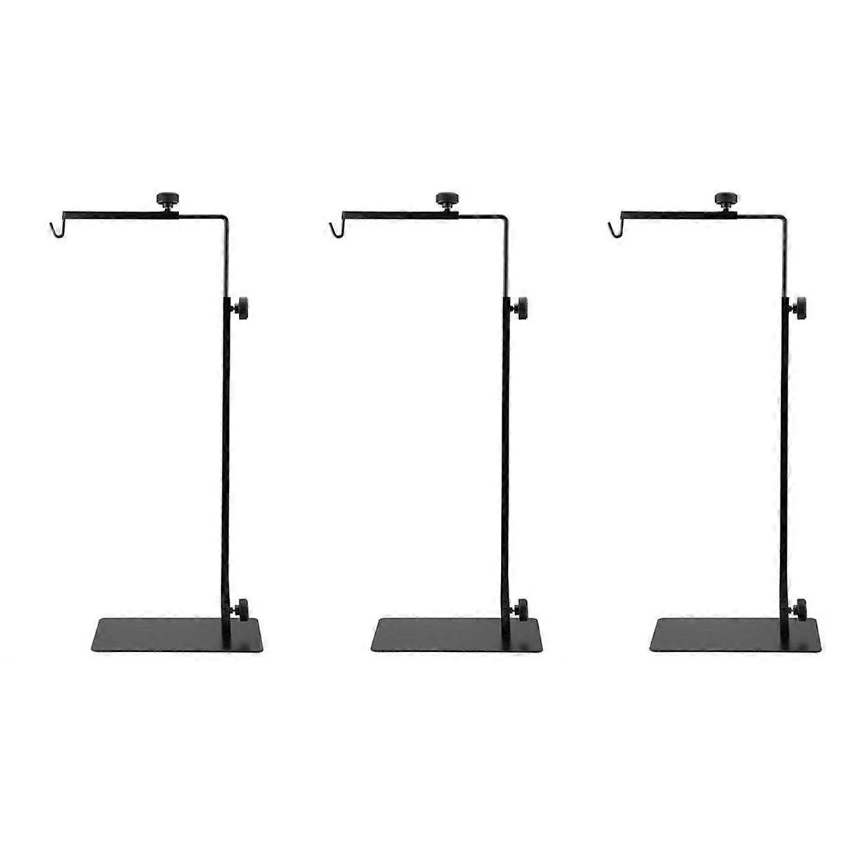 3X Reptile Lamp Stand Adjustable Telescopic Floor Lamp Bracket for Succulent Lizard Tortoise Turtle