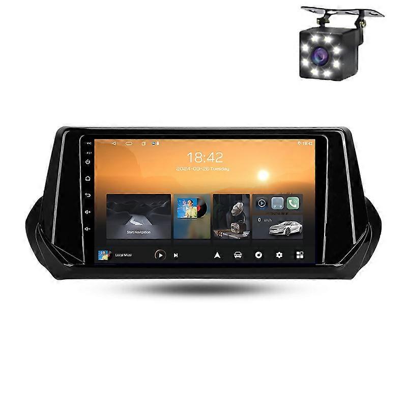For Peugeot 2008 II 2 2019 - 2021 Car Multimedia Radio Carplay Navigation Android Auto