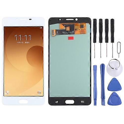 OLED Material Replacement Screen Display and Digitizer Full Assembly for Samsung Galaxy C9 Pro SM-C9000/C900