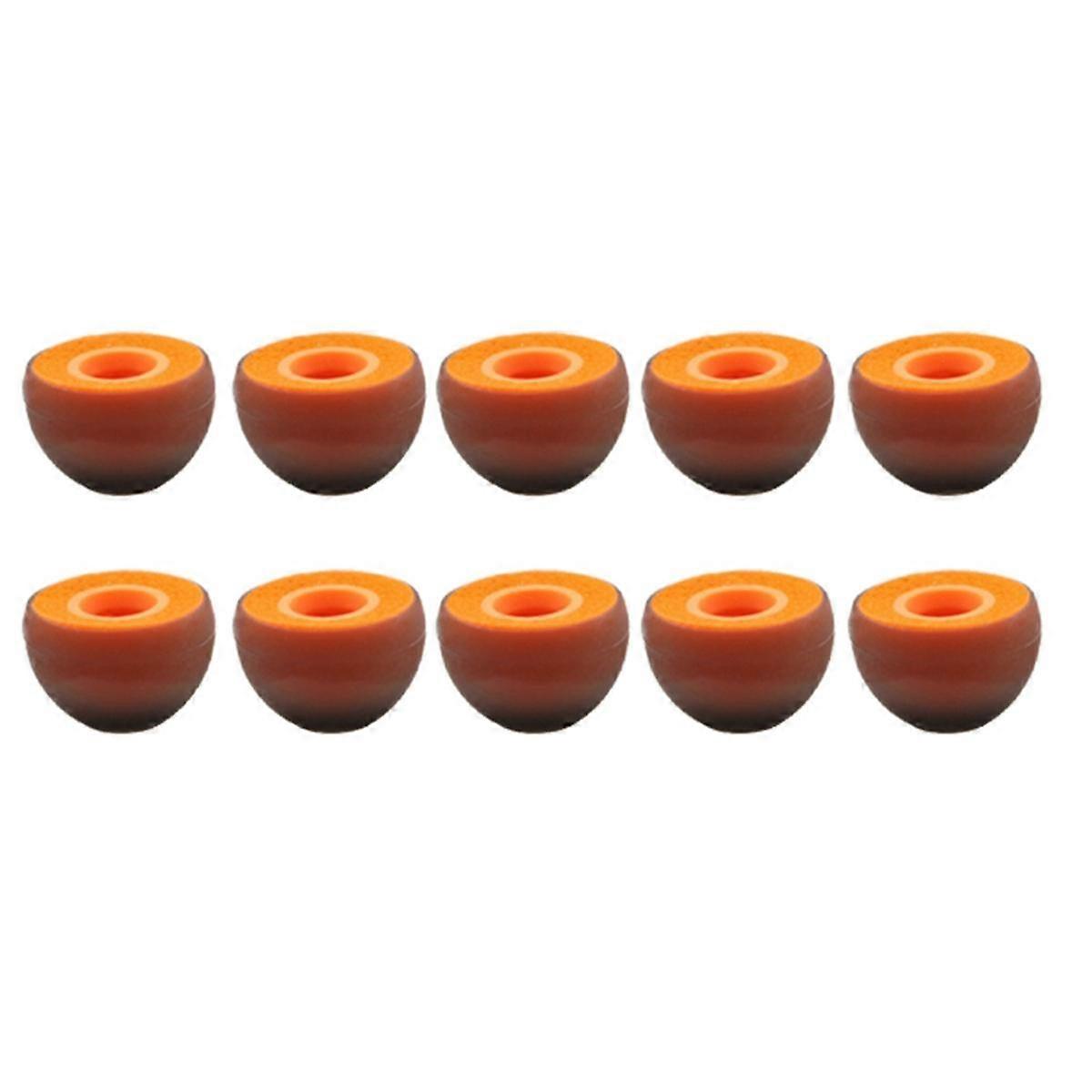 10Pcst Silicone Memory Foam Composite Earphone Cover Replacement Earplug Ear Ear Cap Accessory Earb
