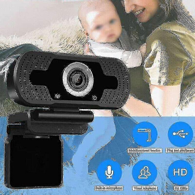 Built-in Microphone Laptop Desktop Pc Webcam Hd 1080p