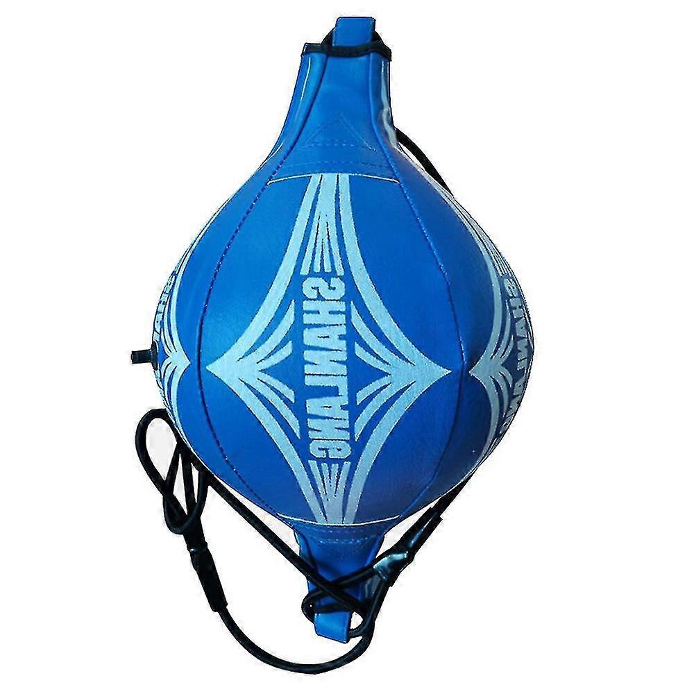 Ghyt Double End Speed Ball Maya Hide Leather Boxing-blue