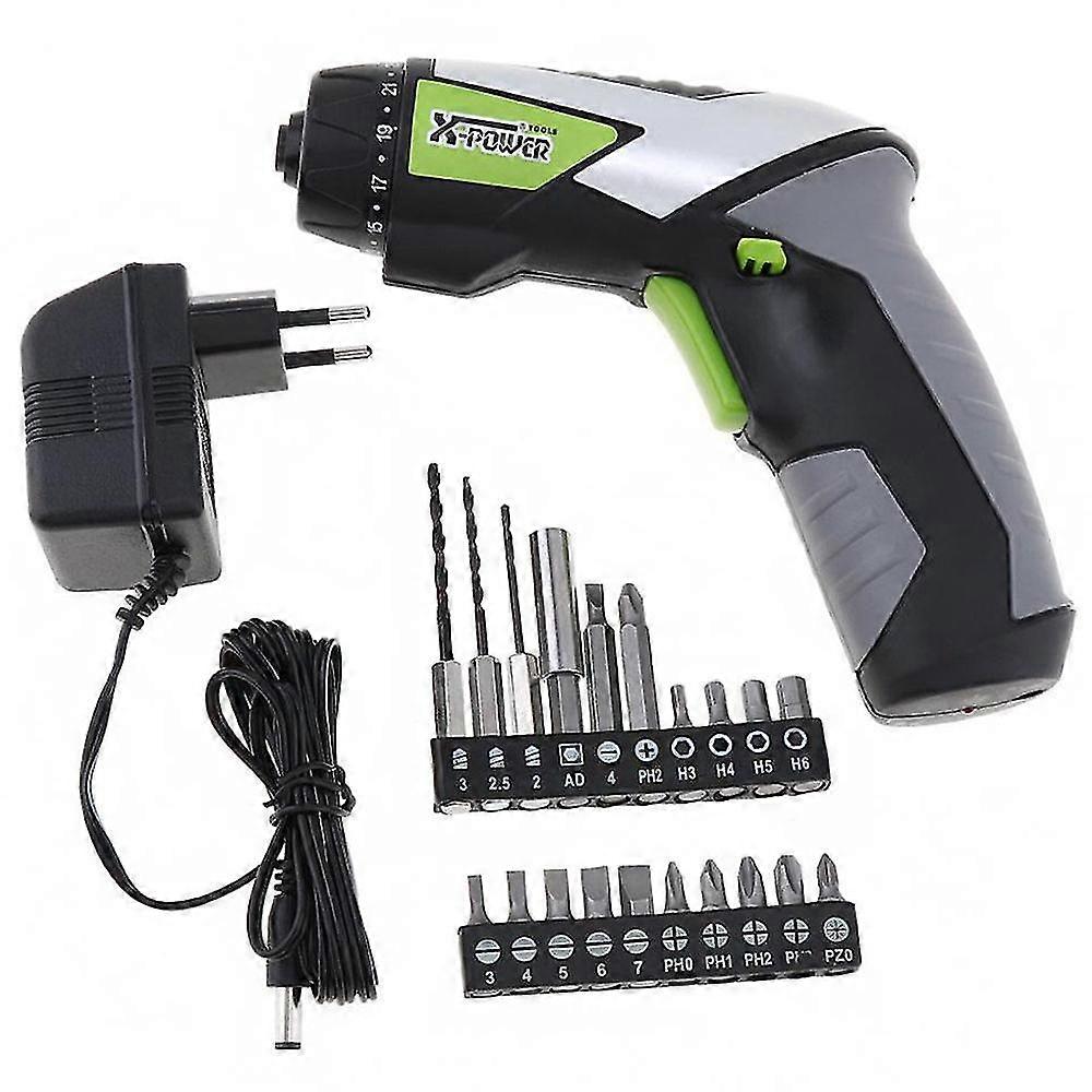 Mini 4.8v Cordless Electric Screwdriver Power Tools Rechargeable Multifunction Portable Led Work Light