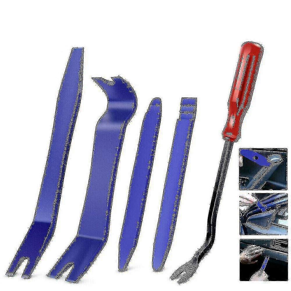 Car Trim Removal Tool Kit Set Door Panel Fastener Auto Dashboard Plastic Tools