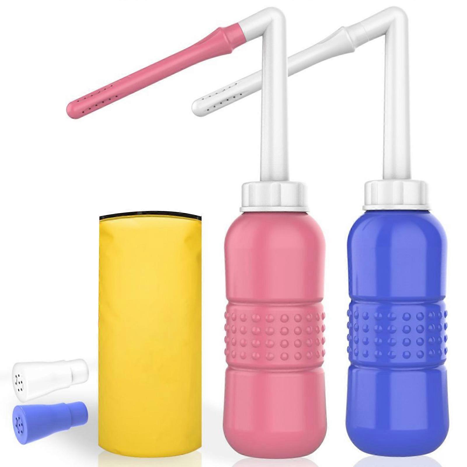 2x المحمولة بيديت الشخصية بيديت بعقب دش للعلاج العجاني والدموي