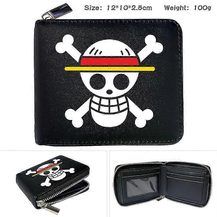 One Piece Animation Peripheral Zipper Pu Wallet #8