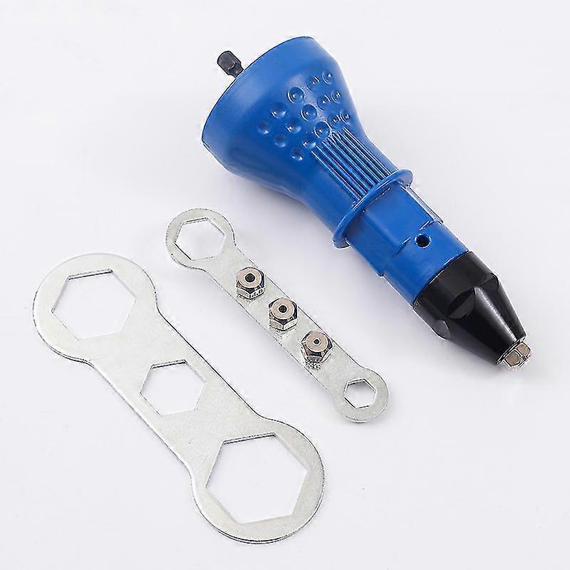Electric Cordless Drill Riveter Gun Cordless Riveting Tool Riveter Drill Adapter