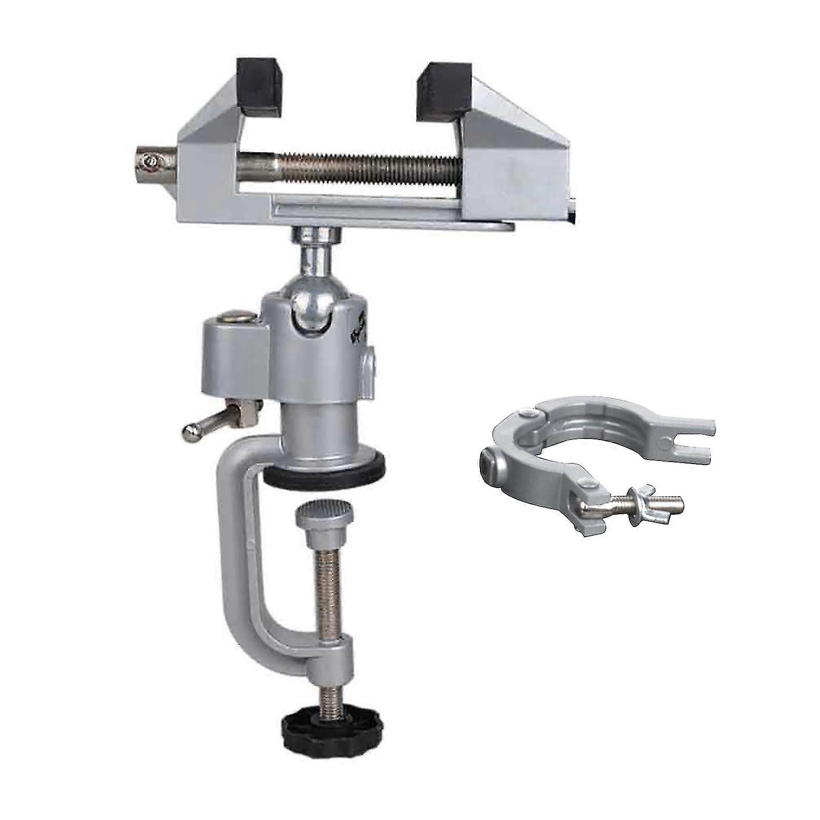 2 In 1 Durable Swivel Bench Diy 360 Degree Rotating Adjustable Height