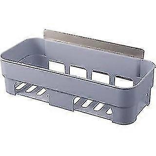 Strong Suction Cup Storage Boxes Bathroom Shelf Kitchen Storage Basket Wall