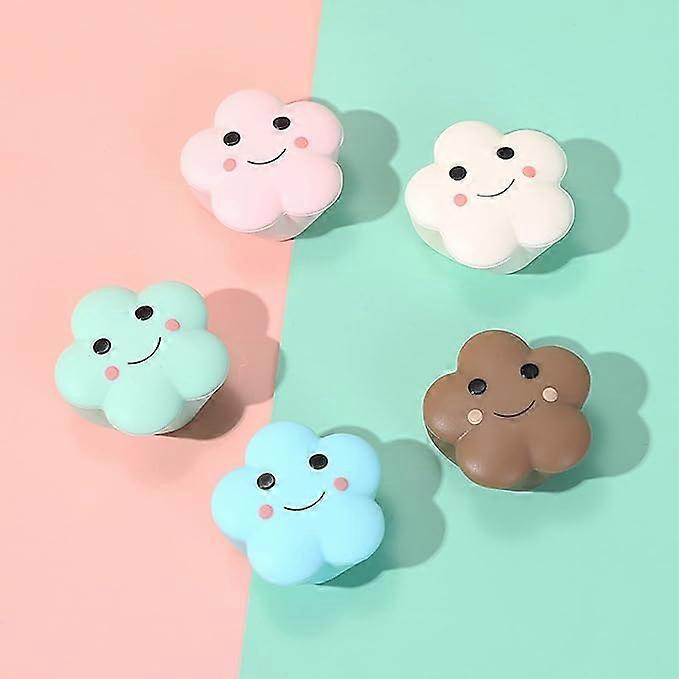 5 PCS Smiley Clouds Corner Protector Soft Corner Protector Corner Protectors Child Safety Cartoon Corner Protector Window Table Hemming Sticker Baby C