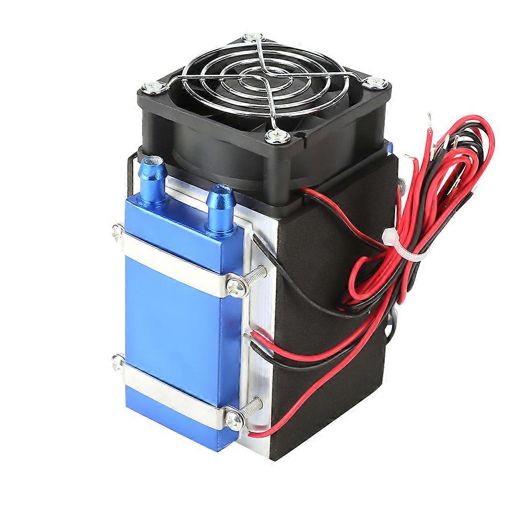 DC 12V 4 Chip Semiconductor Refrigeration Machine Cooler DIY Radiator Air Cooling Device