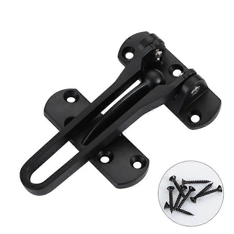 Door Security Chain Lock,Door Lock Restrictor(Black)