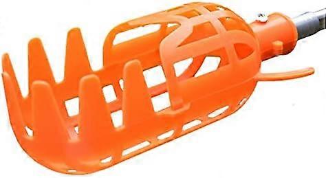 Plastic basket head for fruit picker