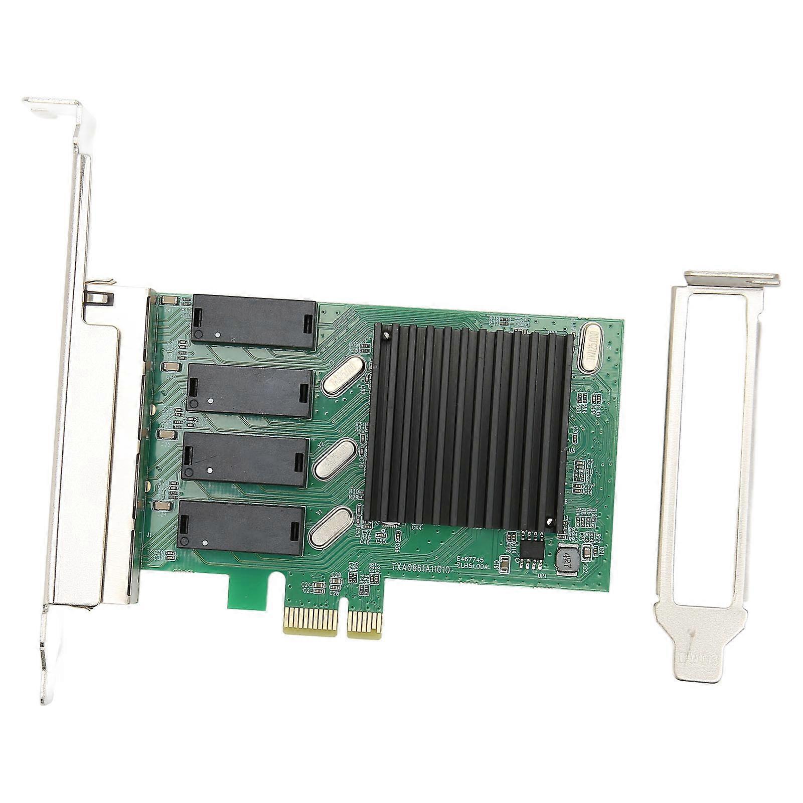 PCIe Network Card 10 100 1000Mbps NIC Controller Easy Installation Gigabit Ethernet Card for Computer Server Devices YEMMA