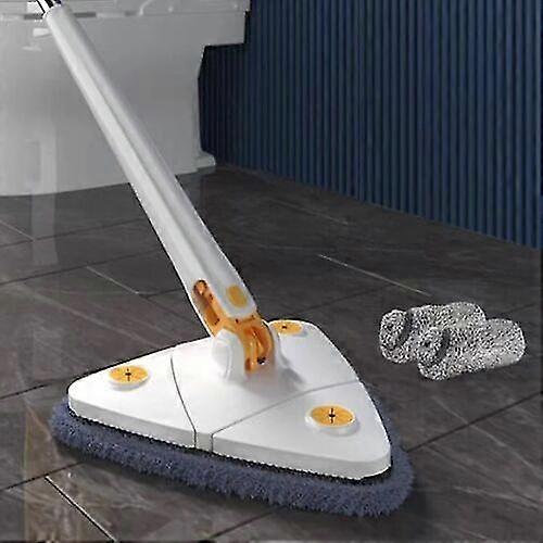 360 Rotatif Réglable Nettoyage Mop Triangle Mop Brosse de nettoyage polyvalente