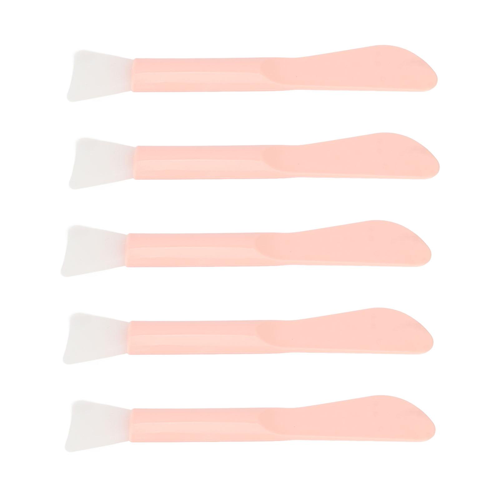 5pcs Mask Brush Double Head Silicone Facial Mask Applicator for Body Lotion DIY Make Up