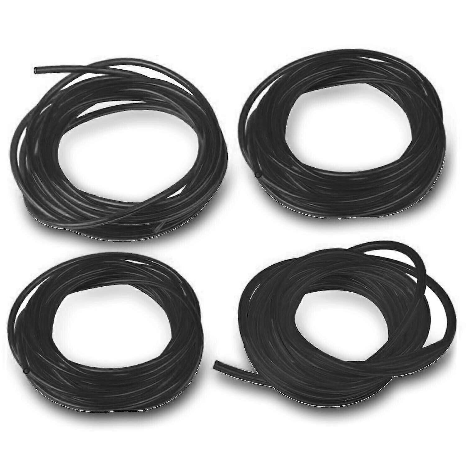 Petrol Fuel Line Hose Gas Pipe For Trimmer Chainsaw Mower Blower Weed Eater Tool(4pc,4size)