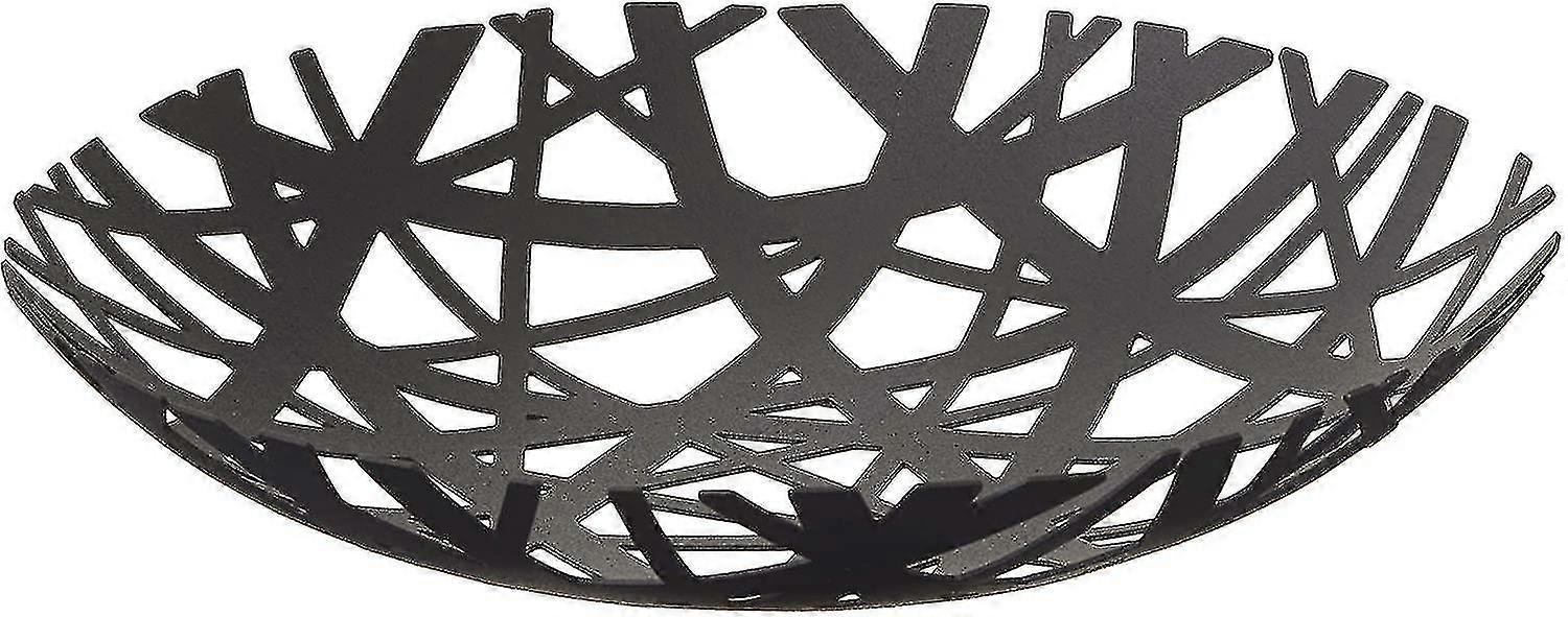 Tower Fruit Bowl, svart