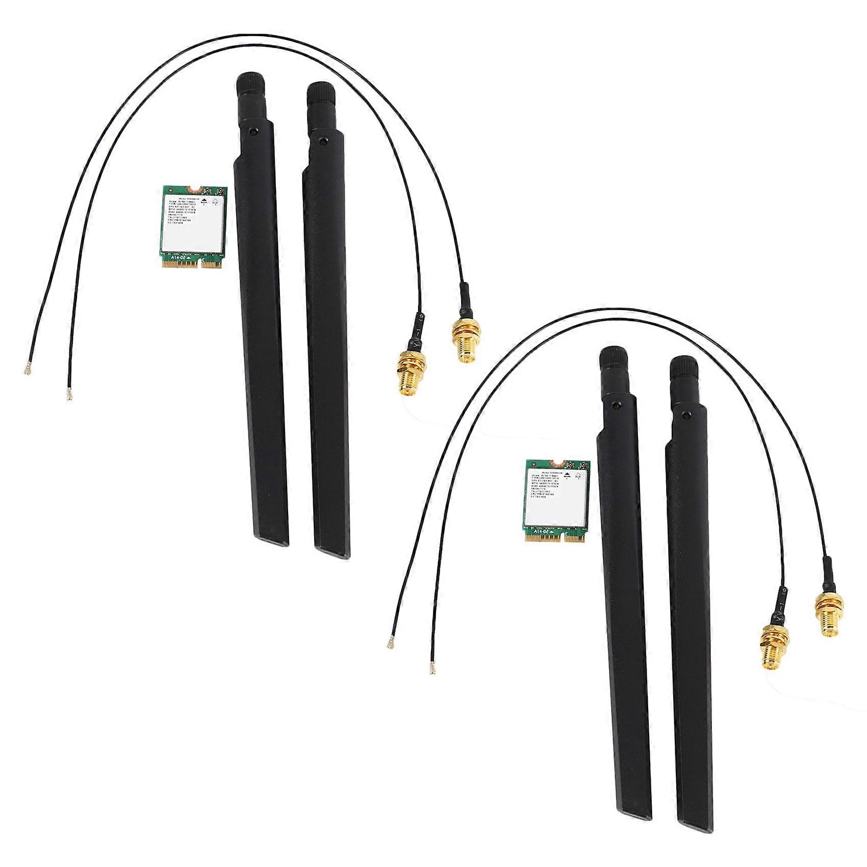 2X Dual Band Wireless for Intel 9560 AC 9560NGW 1.73Gbps Wifi 802.11Ac Bluetooth 5.0 Wlan Card with