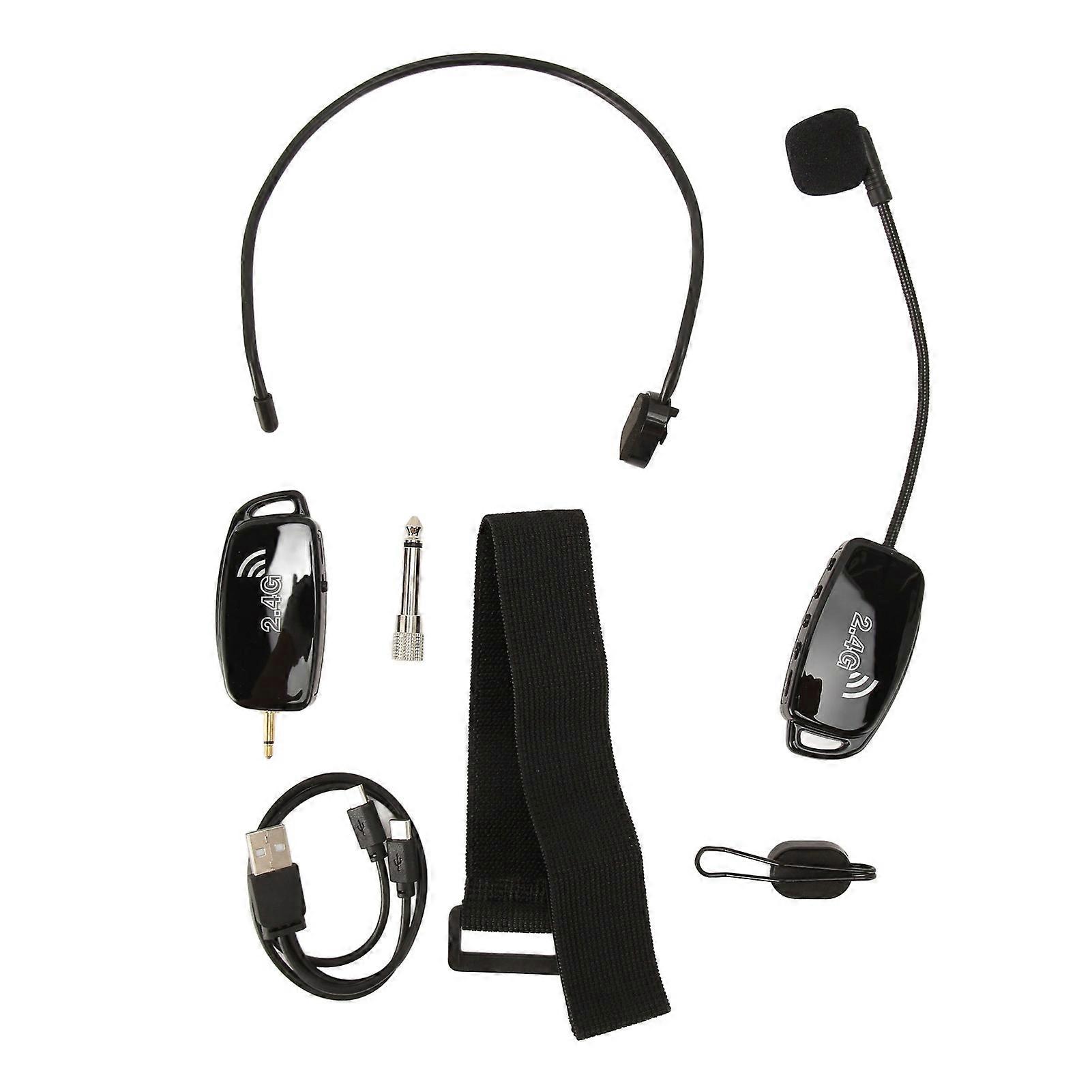 Erhu Microphone 2.4G Wireless Anti Interference Plug and Play Noise Reduction Violin Microphone Pickup for Instruments