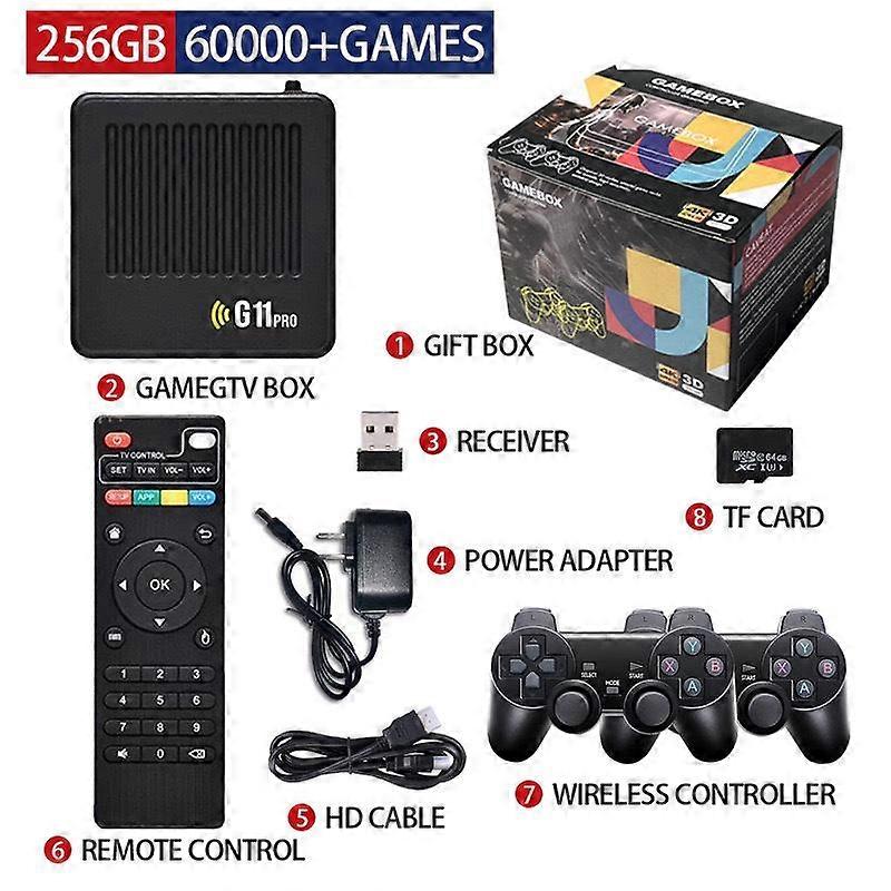 G11PRO game console TV set-top box 4K dual system Android wireless dual G11 game console
