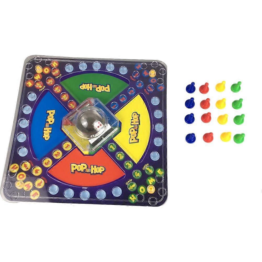 Classic Trouble Board Game Popping Movers Pop and Race grab & go storing Family Party Game 2-4 players Educational Toys for kids