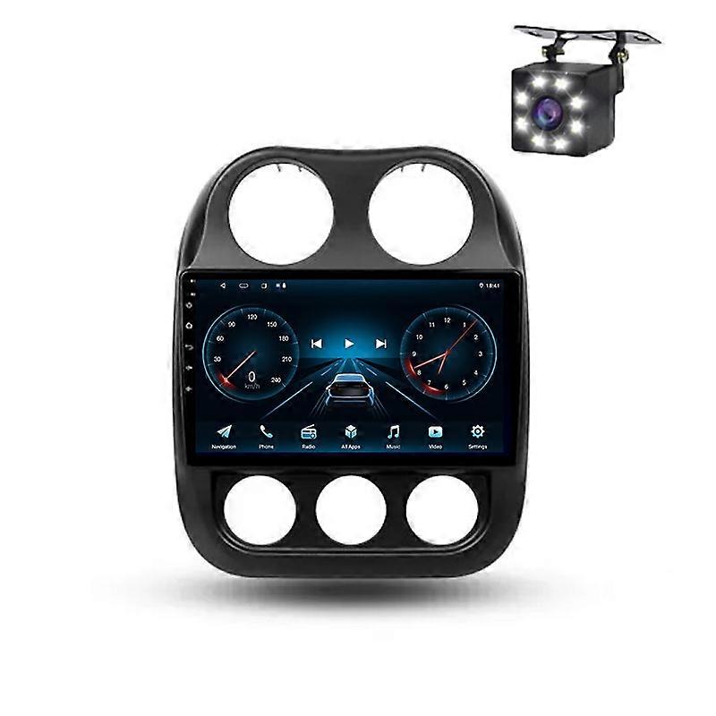 Android 14 Radio For Jeep Compass 1 MK 2009 - 2015 Auto Multimedia Player Stereo