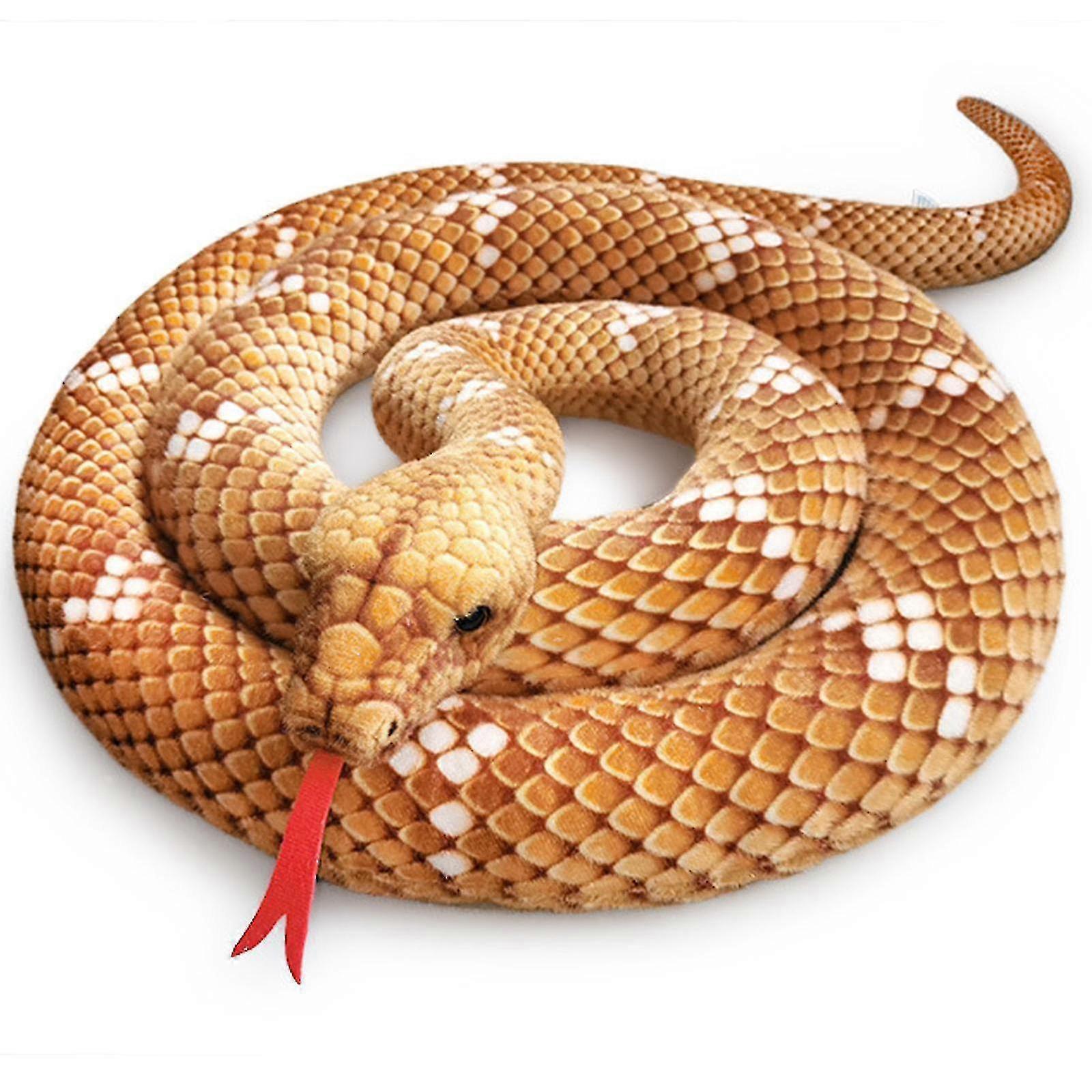 جديد ، جديد كبير محشو ثعبان أفخم لعبة واقعية 80 بوصة هدايا نابضة بالحياة للأطفال عيد ميلاد حزب مزحة الدعائم