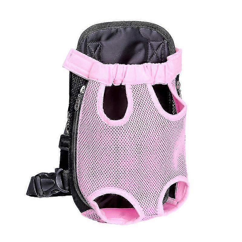 Kisállat hevederes táskatartó, állítható lélegző, biztonságos, stílusos utazó kisállat kihangosító hevedertáska (L)--- (Niubi)