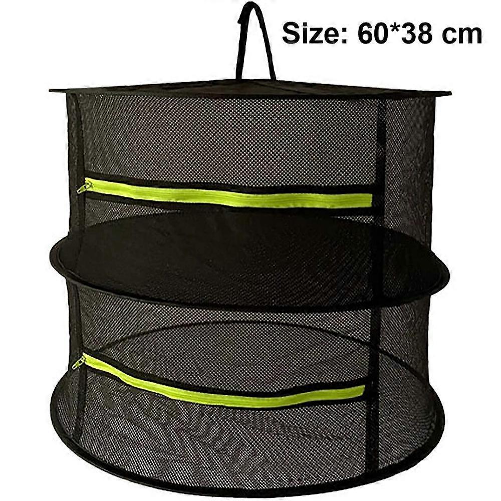 Herb Drying Rack with Hanging Net, Mesh Drain Rack - Efficient Plant Drying Solution