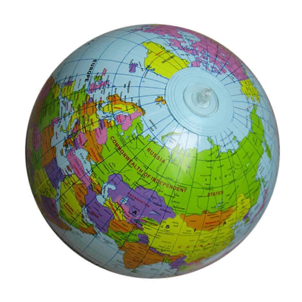 16" Inflatable Globe Children Toy Geography Intelligence Toy