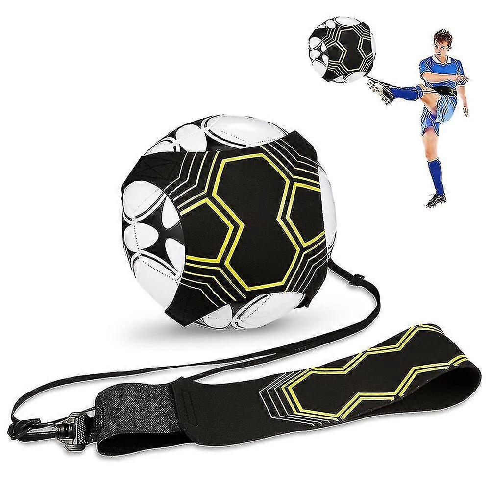 1 PCsハンズフリー調整可能なソロサッカートレーナー - オードルと子供にフィット