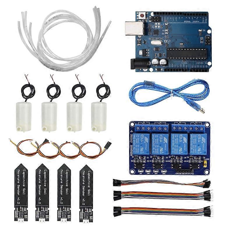Plant Watering System for Capacitive Soil Moisture Sensor DIY Garden