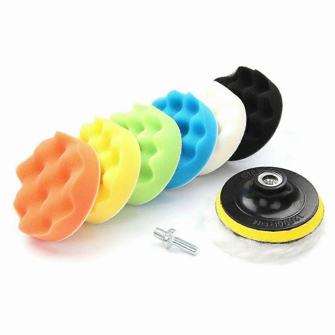 Buffing Kit Polishing Pads Car Polisher Foam For Drill Kit Polishing Pad