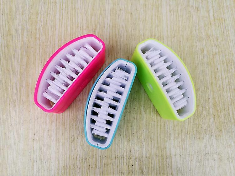 4pcs Blue Detachable Suction Sink Cleaning Brushes Clean Kitchen Tool Dishwashing Cutlery Brush Blue11*6.3*4.3cm