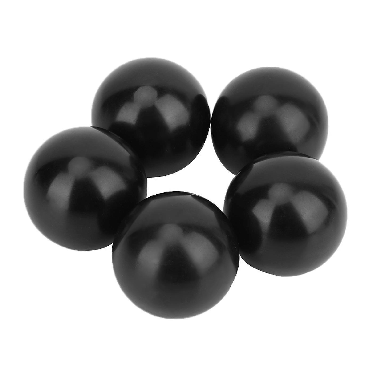 5Pcs Black Round Ball Engineering Plastic Lever Knob M10*35 Machine Tool compatiblement_