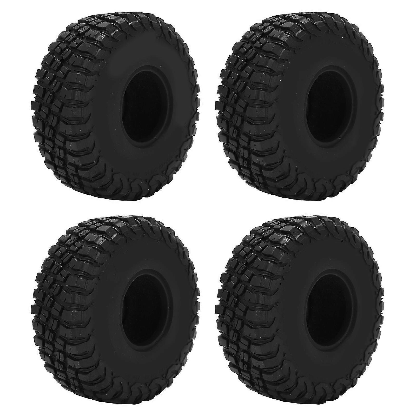 4個のユニバーサル120mm RCカータイヤ - 軽量で柔軟性があり、強力なクッション性能