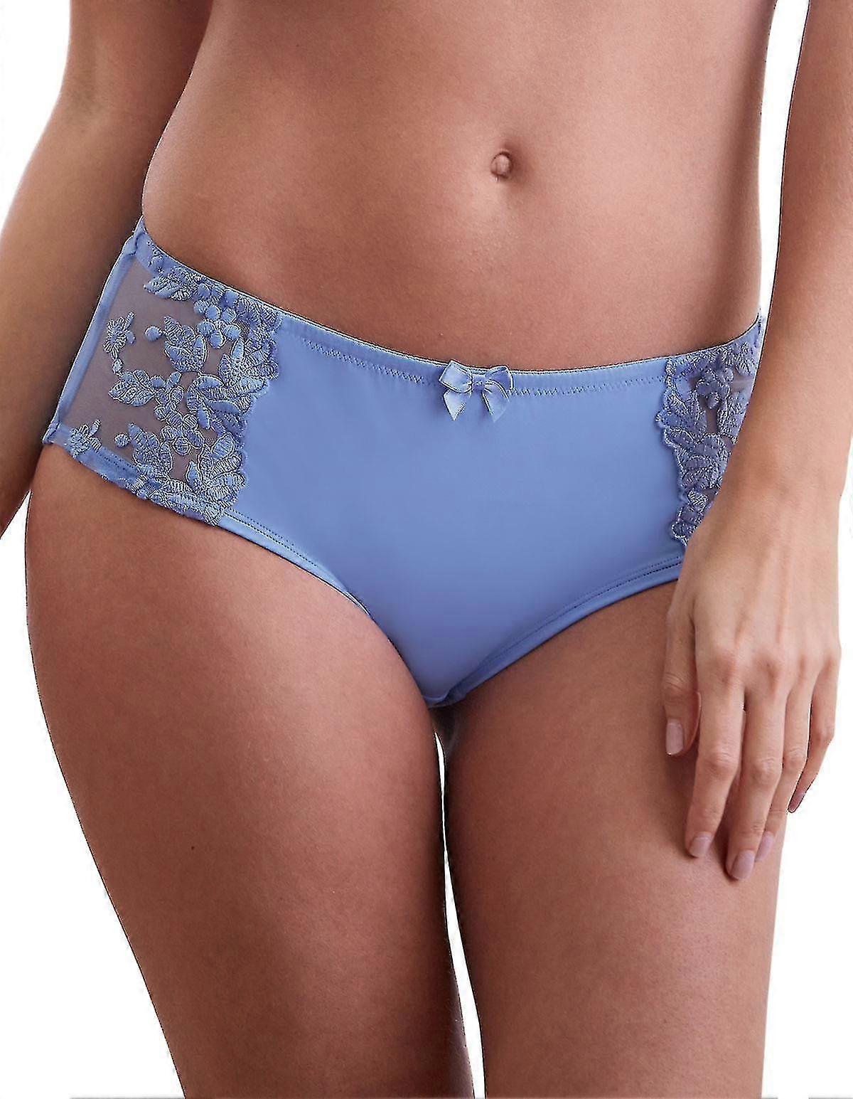 14909-D Women'S Embroidered Knickers Panty Full Brief